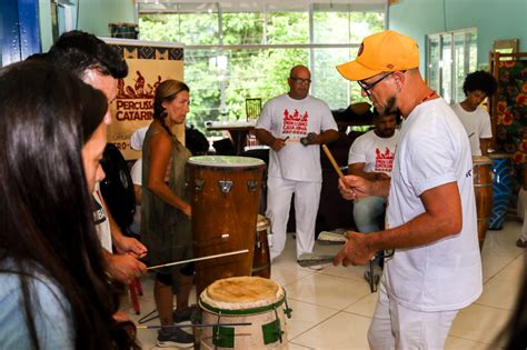 Navegantes recebe oficina gratuita de percussão neste Domingo 2