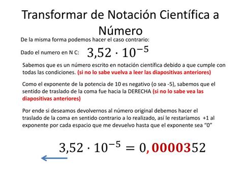 PPT Notación Científica y Potencia de 10 PowerPoint Presentation ID