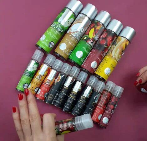 Смазка для орального секса System JO с различными вкусами