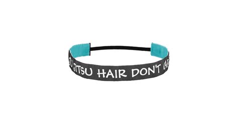Jiu Jitsu Hair Dont Care Athletic Headband Zazzle