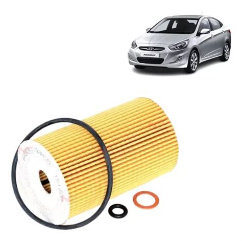 Filtro Aceite Original Para Hyundai Accent Rb 11 21 1 6