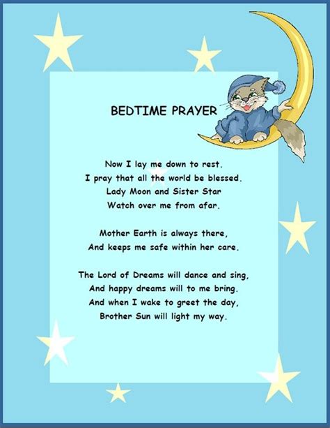 Catholic Bedtime Prayers