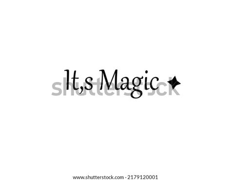 Magic Hand Written Vector Illustration Stock Vector Royalty Free