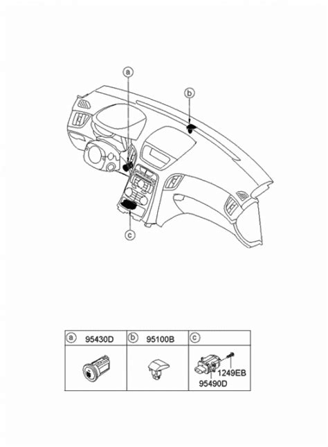 Relay And Module 2009 Hyundai Genesis Coupe