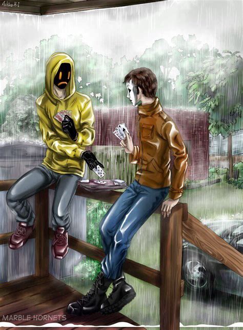 Masky Marble Hornets Fan Art