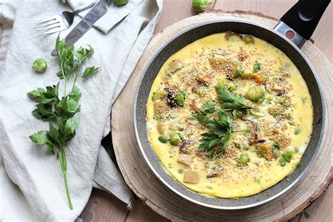 Frittata Van Spruitjes En Pompoen