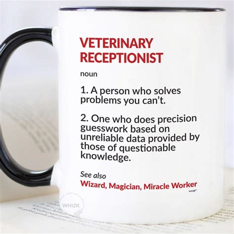 Vet Receptionist T Etsy