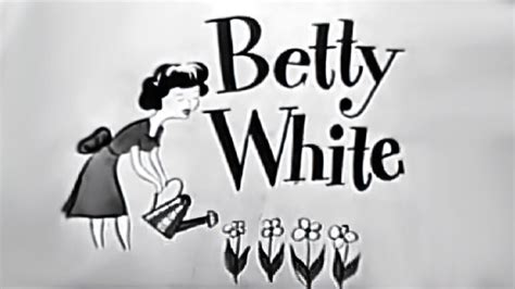 The Betty White Show 1954 Nbc Talk Show