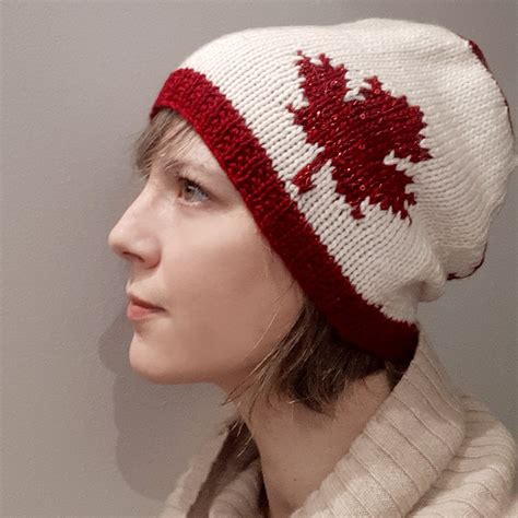 Ravelry Canadian Slouchy Toque Pattern By Amanda Kaffka