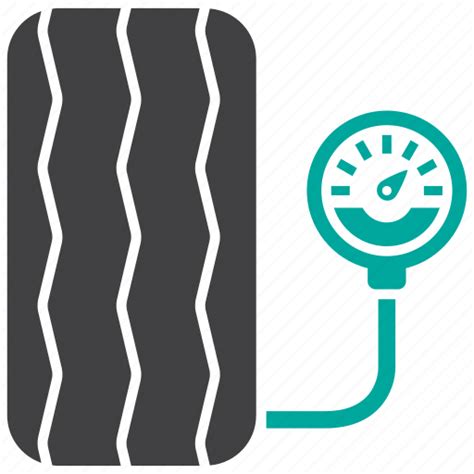 Pressure Tire Tyre Icon