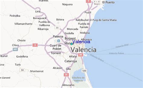 Valencia Tide Station Location Guide