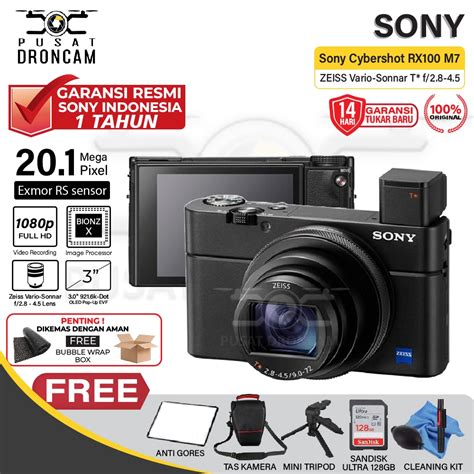 Jual Sony Cybershot RX100 M7 RX 100 VII MARK 7 Garansi Resmi