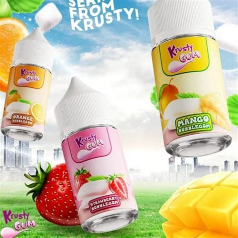 Jual Krusty Gum Bubblegum Series Salt Nic Ml By Javajuice Original