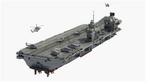 Royal navy cvf aircraft carrier 3D - TurboSquid 1553813