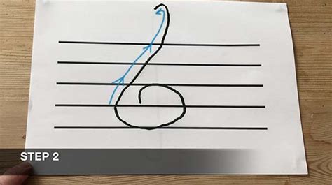 How To Draw A Treble Clef Music Theory Academy