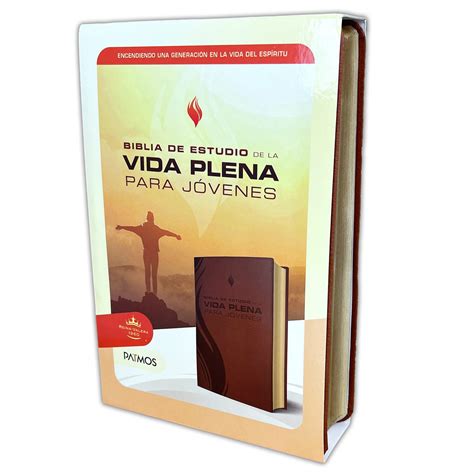 Biblia de Estudio de la Vida Plena para Jóvenes RV60 Imitación Piel