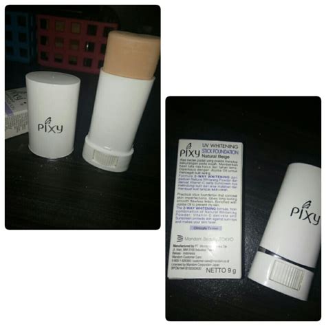 Pixy Uv Whitening Stick Foundation Natural Beige