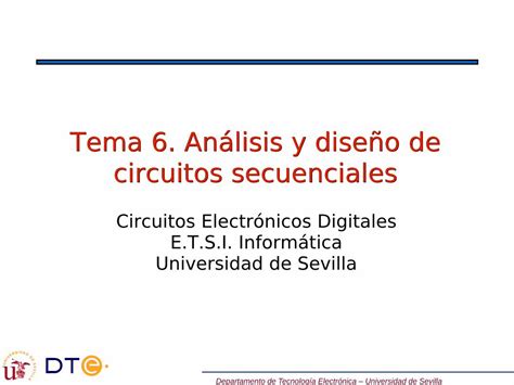 Pdf Tema 6 Análisis Y Diseño De Circuitos Secuenciales Pdfslidenet