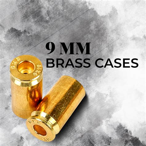 Premium Qality 9mm Brass Cases Nato Certified