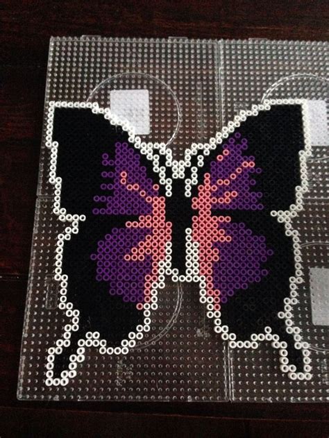 Butterfly Hama Perler Beads By Dorte Marker Perler Bead Patterns