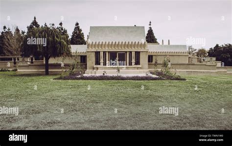 Hollyhock House, Los Angeles California United States Stock Photo - Alamy