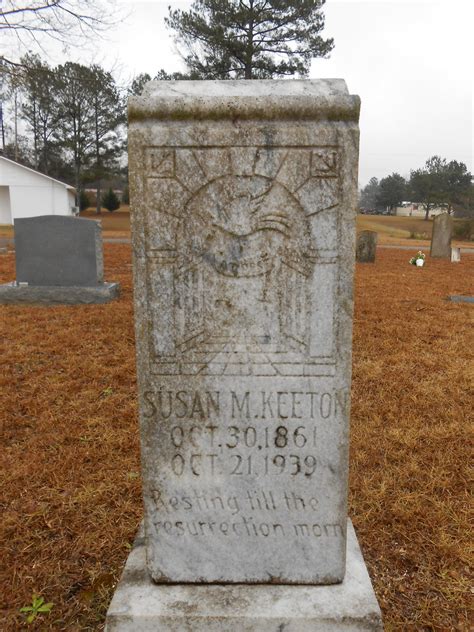 Susan Margaret Jackson Keeton 1861 1939 Find A Grave Memorial