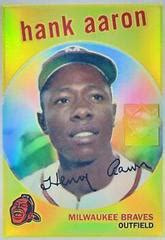 Hank Aaron [1959 Reprint] #6 Prices | 2000 Topps Hank Aaron | Baseball ...