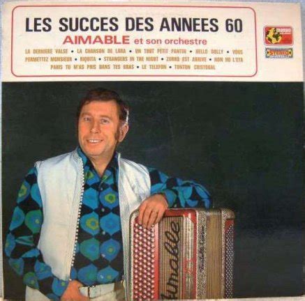 LP Aimable Son Accordéon Et Son Orchestre succes annees 60