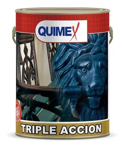 Esmalte Triple Acción Brillante 20 Litros Grupo 1 Quimex Color Blanco