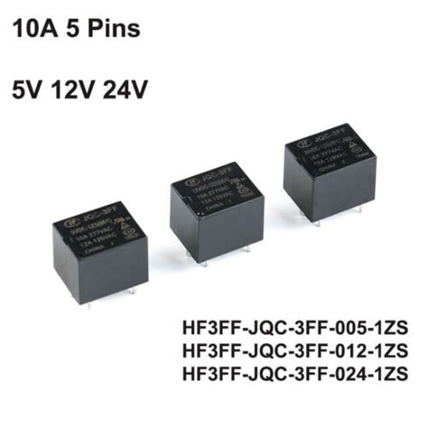 A Hf Ff Jqc Ff Zs Power Relays Pcb Spdt Pins General