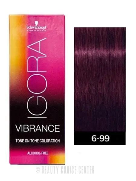 SCHWARZKOPF IGORA ROYAL Vibrance Tone On Tone Hair Color Dark Blonde Violet EUR