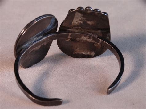 Twinned Fossils and Silver Cuff J458 – Early California Antiques Shop