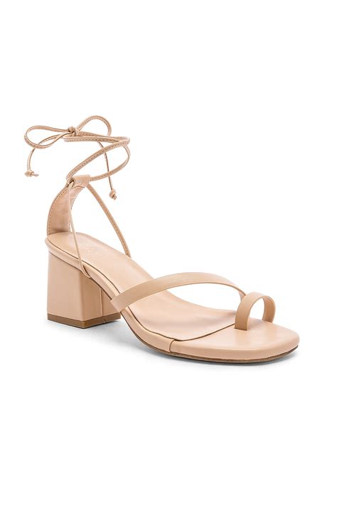 RAYE Sussex Heel In Nude REVOLVE