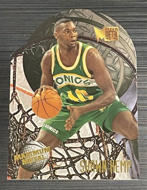 Yahoo Fleer Metal Maximum Metal Shawn Kemp