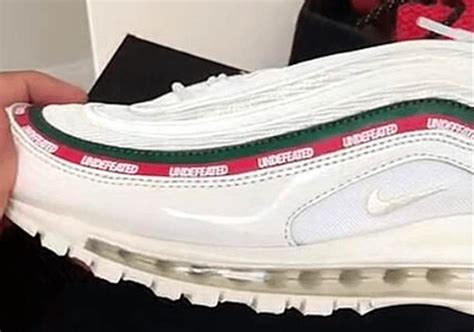 DJ Khaled Previews White Colorway Of The Undefeated x Nike Air Max 97 ...