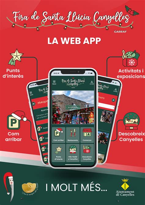 La Fira de Santa Llúcia estrena web APP Fira de Santa Llúcia