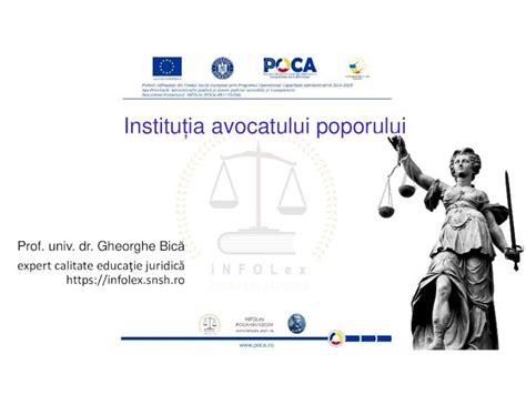 PDF Instituția avocatului poporului SNSH Avocatul poporului î și