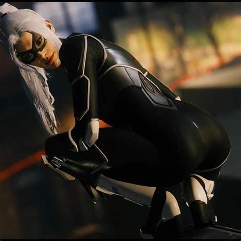 Black Cat Ps4 Spider Man Cosplay De Superhéroes Personajes De Marvel