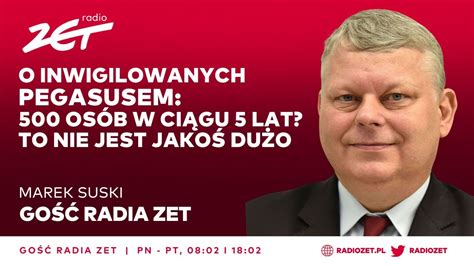 Marek Suski o inwigilowanych Pegasusem 500 osób w ciągu 5 lat To nie