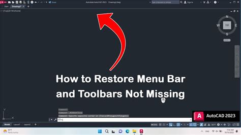 How To Restore Menu Bar In Autocad Printable Online