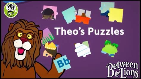 Between The Lions Theos Puzzle Educational Video Game For Kids