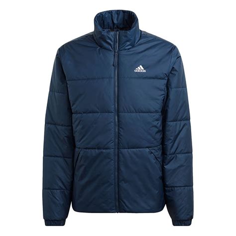 Adidas Bsc Stripes Insulated Jacket Blue Trekkinn