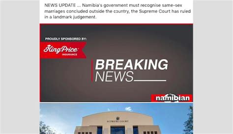 The Namibian On Twitter Following A Supreme Court Ruling On Tuesday