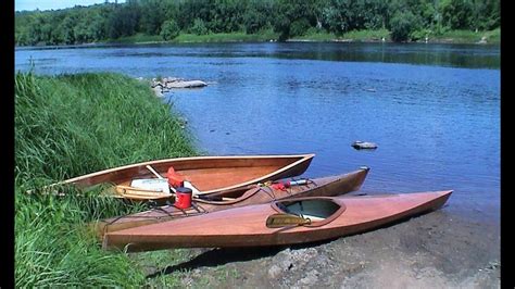 Enjoy Your Hand Made Wood Canoes And Kayaks Today Youtube