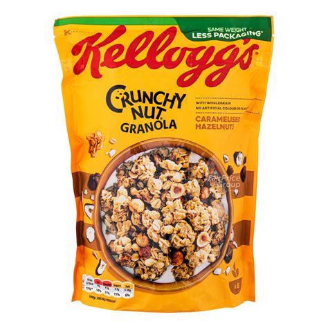 Kelloggs Crunchy Nut Granola Caramelised Hazelnuts Ntuc Fairprice