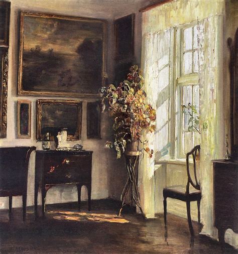 Holsoe Carl Vilhelm A Sunlit Interior 2 Carl Vilhelm Ho Flickr