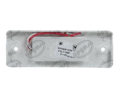 LUZ POSICION MICA ROJA 12V 24V 21 LEDS TRAKTOLAMP 8065ER