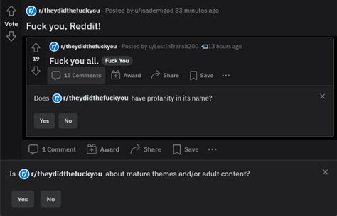 Fuck You R Theydidthefuckyou