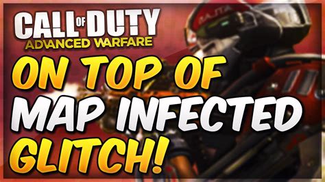 COD Advanced Warfare On Top Of Map DRIFT Glitch AW Infected Glitches