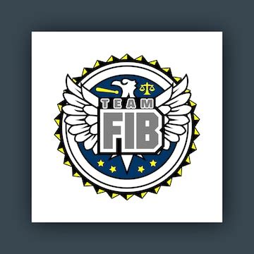 Premium Vector | Team fib logo